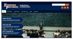 Desktop Screenshot of forwardprogressac.com